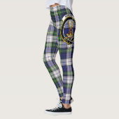 Scotstee Clan Gordon Dress Modern Crest Tartan Leggings (Links)