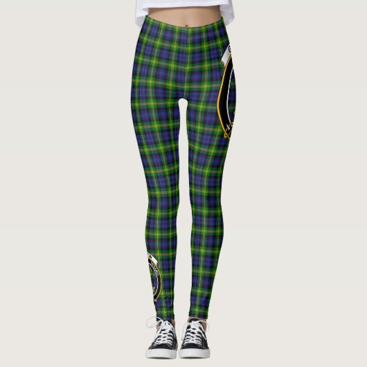 Scotstee Clan Gordon Modern Crest Tartan Vrouwen Leggings (Voorkant)