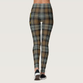 Scotstee Clan Gordon Weathered Crest Tartan Vrouwe Leggings (Achterkant)