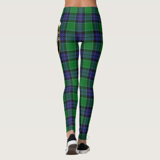 Scotstee Clan Graham of Menteith Crest Tartan Leggings (Achterkant)