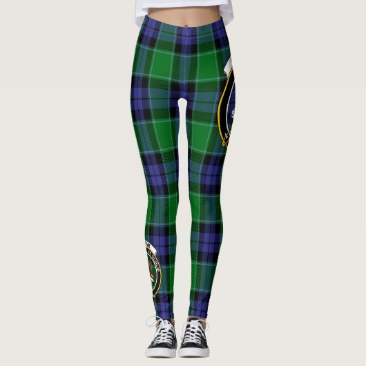 Scotstee Clan Graham of Menteith Modern Crest Leggings (Voorkant)