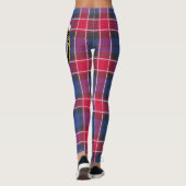 Scotstee Clan Graham of Menteith Pink Crest Tartan Leggings (Achterkant)
