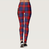 Scotstee Clan Graham of Menteith Red Crest Tartan Leggings (Achterkant)