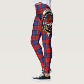 Scotstee Clan Graham of Menteith Red Crest Tartan Leggings (Links)