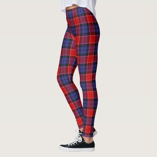 Scotstee Clan Graham of Menteith Red Tartan Women Leggings (Links)