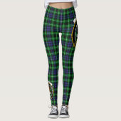 Scotstee Clan Graham of Montrose Crest Tartan Wome Leggings (Voorkant)