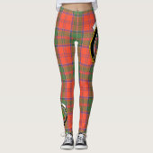 Scotstee Clan Grant Ancient Crest Tartan Vrouwen Leggings (Voorkant)