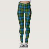 Scotstee Clan Grant Hunting Crest Tartan Women Leggings (Voorkant)