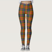 Scotstee Clan Grant of Edinchat Tartan Women Leggings (Voorkant)