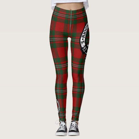 Scotstee Clan Gregor Crest Tartan Vrouwen Leggings (Voorkant)