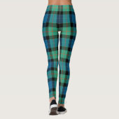 Scotstee Clan Gunn Ancient Tartan Women Leggings (Achterkant)