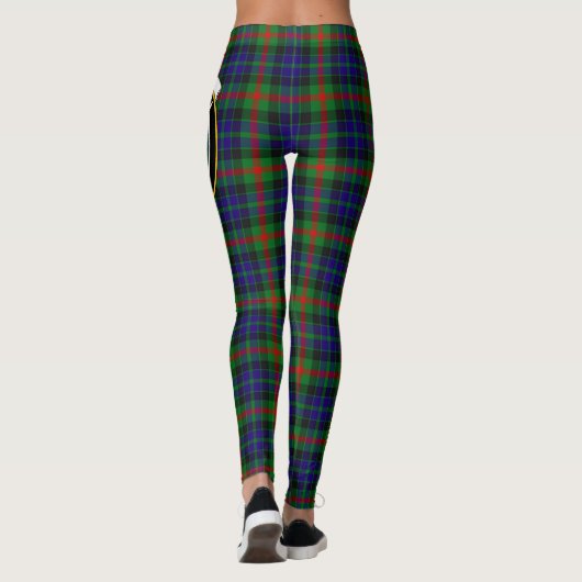 Scotstee Clan Gunn Modern Crest Tartan Vrouwen Leggings (Achterkant)