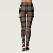 Scotstee Clan Gunn Weathered Crest Tartan Vrouwen Leggings (Achterkant)
