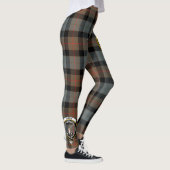 Scotstee Clan Gunn Weathered Crest Tartan Vrouwen Leggings (Rechts)