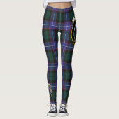 Scotstee Clan Guthrie Crest Tartan Vrouwen Legging (Voorkant)