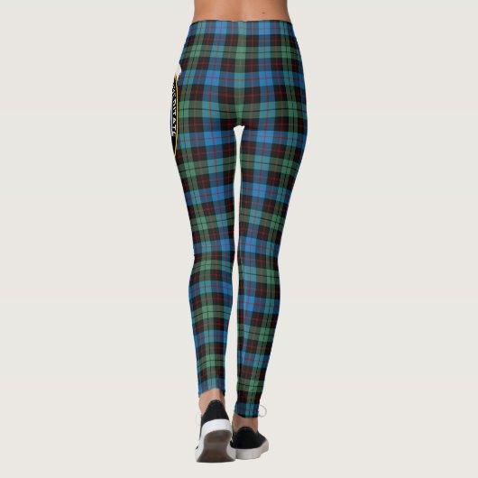 Scotstee Clan Guthrie Modern Crest Tartan Vrouwen Leggings (Achterkant)