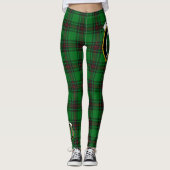 Scotstee Clan Halkett Crest Tartan Vrouwen Legging (Voorkant)