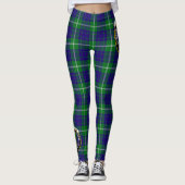 Scotstee Clan Hamilton Hunting Crest Tartan Vrouwe Leggings (Voorkant)