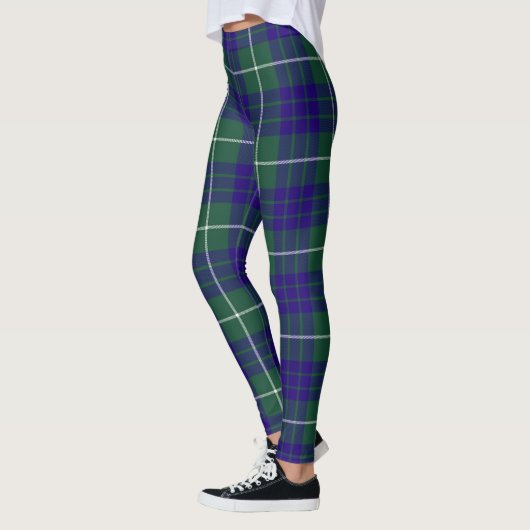 Scotstee Clan Hamilton Hunting Modern Tartan Women Leggings (Links)