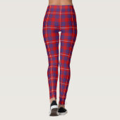 Scotstee Clan Hamilton Modern Tartan Vrouwen Legge Leggings (Achterkant)