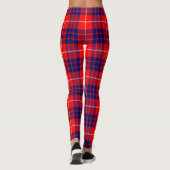 Scotstee Clan Hamilton Tartan Vrouwen Leggings (Achterkant)