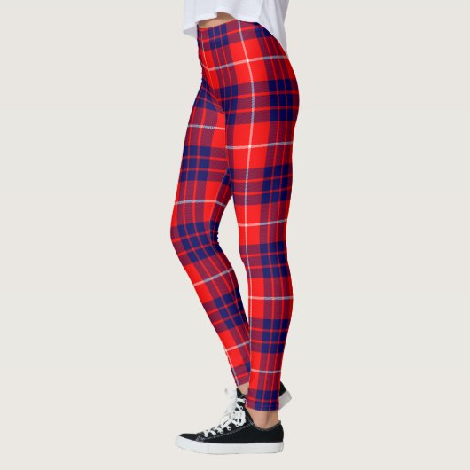 Scotstee Clan Hamilton Tartan Vrouwen Leggings (Links)