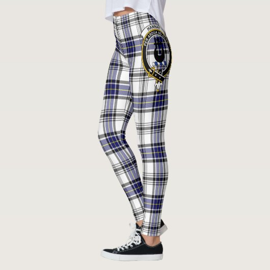 Scotstee Clan Hannay Crest Tartan Vrouwen Leggings (Links)