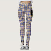 Scotstee Clan Hannay Gray Crest Tartan Vrouwen Leggings (Voorkant)