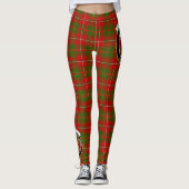 Scotstee Clan Hay Ancient Crest Tartan Vrouwen Leggings (Voorkant)