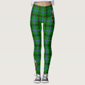 Scotstee Clan Henderson Ancient Crest Tartan Vrouw Leggings (Voorkant)
