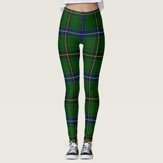 Scotstee Clan Henderson Modern Tartan Vrouwen Leggings (Voorkant)