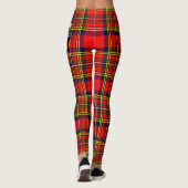 Scotstee Clan Hepburn Crest Tartan Vrouwen Legging (Achterkant)