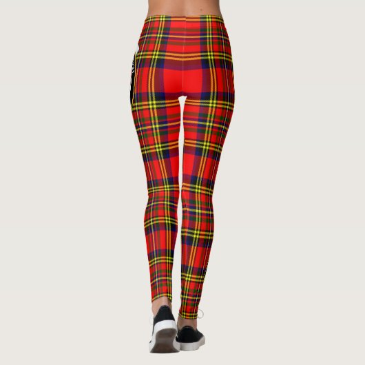 Scotstee Clan Hepburn Crest Tartan Vrouwen Legging (Achterkant)