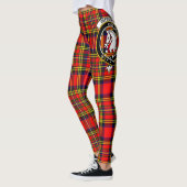 Scotstee Clan Hepburn Crest Tartan Vrouwen Legging (Links)