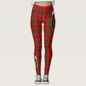 Scotstee Clan Heron Crest Tartan Vrouwen Leggings (Voorkant)