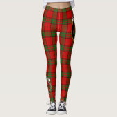 Scotstee Clan Herries Crest Tartan Vrouwen Legging (Voorkant)