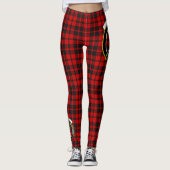 Scotstee Clan Hogg Crest Tartan Vrouwen Leggings (Voorkant)