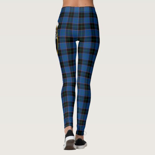 Scotstee Clan Home Hume Crest Tartan Vrouwen Legge Leggings (Achterkant)
