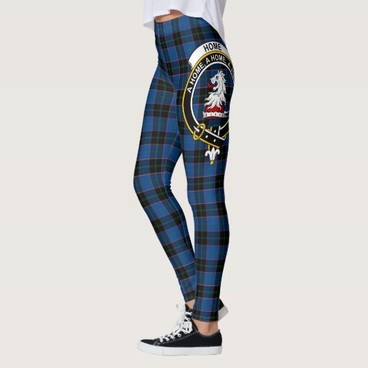 Scotstee Clan Home Hume Crest Tartan Vrouwen Legge Leggings (Links)