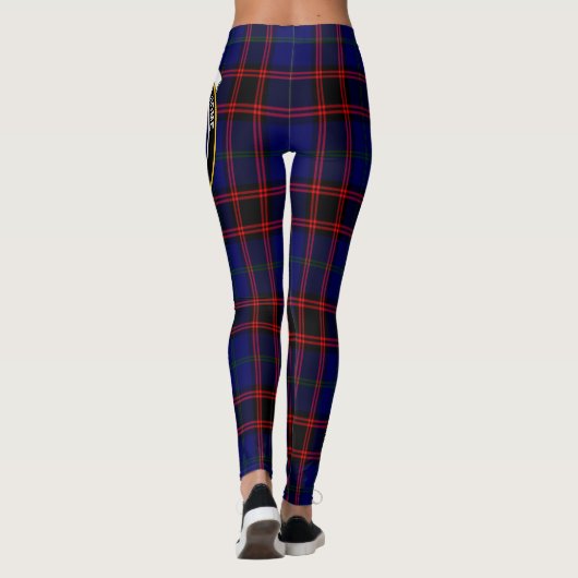 Scotstee Clan Home Modern Crest Tartan Vrouwen Leggings (Achterkant)