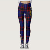 Scotstee Clan Home Modern Crest Tartan Vrouwen Leggings (Voorkant)