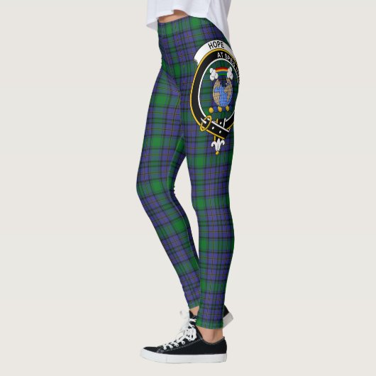 Scotstee Clan Hope Crest Tartan Women Leggings (Links)