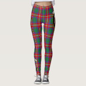 Scotstee Clan Hopkirk Crest Tartan Vrouwen Legging (Voorkant)