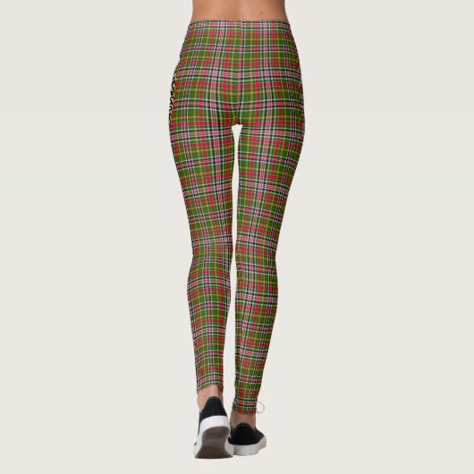 Scotstee Clan Hunter 1819 Crest Tartan Vrouwen Leggings (Achterkant)
