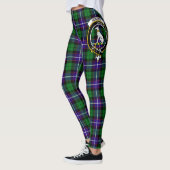 Scotstee Clan Hunter Modern Crest Tartan Vrouwen Leggings (Links)