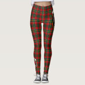 Scotstee Clan Hunter USA Crest Tartan Women Leggings (Voorkant)