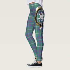 Scotstee Clan Inglis Ancient Crest Tartan Vrouwen Leggings