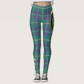 Scotstee Clan Inglis Ancient Crest Tartan Vrouwen Leggings (Voorkant)