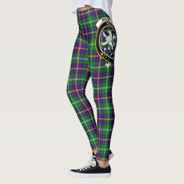 Scotstee Clan Inglis Crest Tartan Vrouwen Leggings