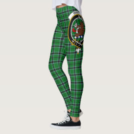 Scotstee Clan Innes Hunting Crest Tartan Vrouwen Leggings